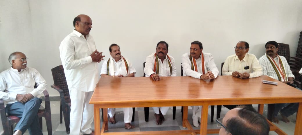 6. Narasimha Rao Garu explaining the details about construction of building
  